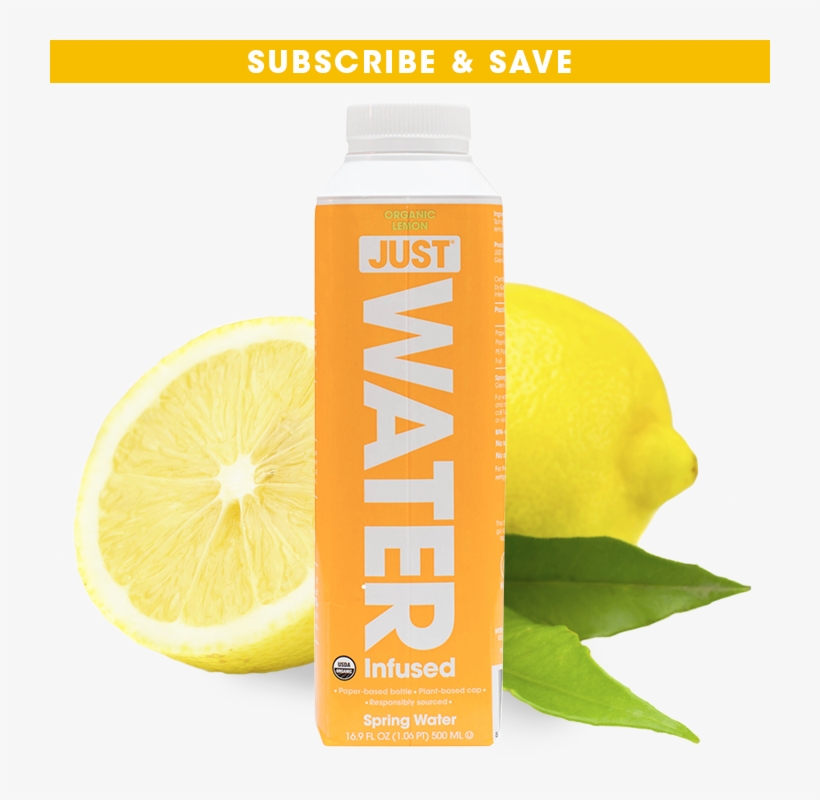 Just Water - 100 Spring Water - 16.9 Oz., transparent png download