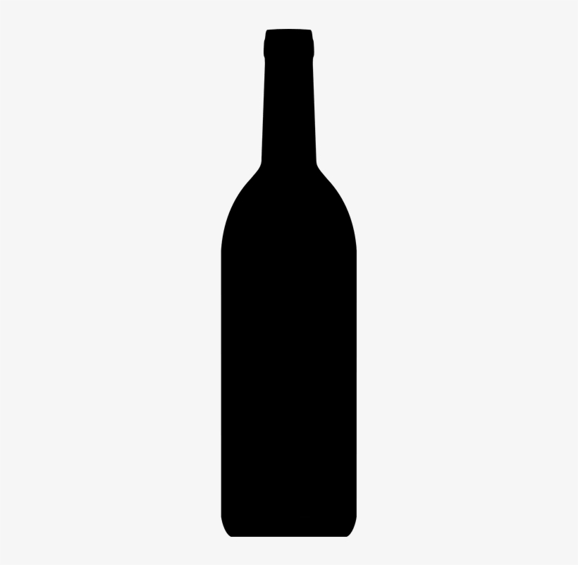 4) Store Upright (opened Wine Bottles Only) - Beer Bottle Silhouette, transparent png download