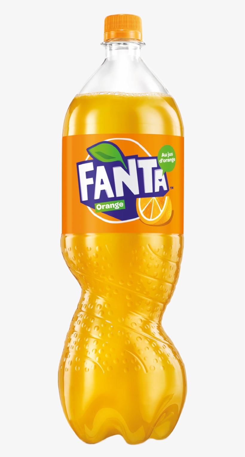 Bouteille Orange - Fanta Orange, transparent png download