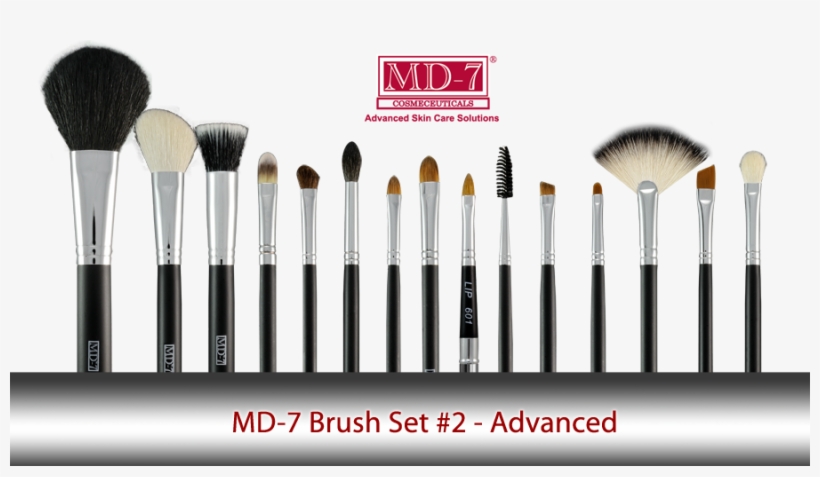 Advanced Makeup Brush Set - Makeup Brushes, transparent png download