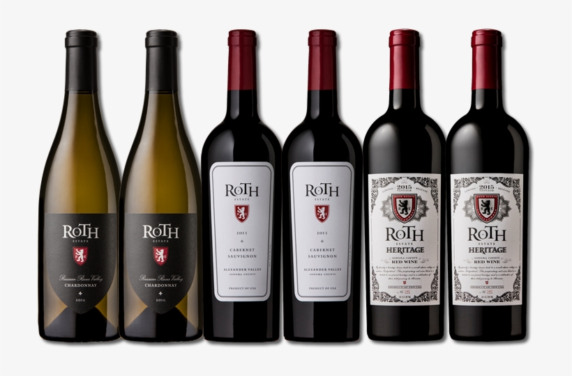 Roth Connoisseur Guild - Roth Estate Heritage Red Blend, Sonoma County (vintage, transparent png download