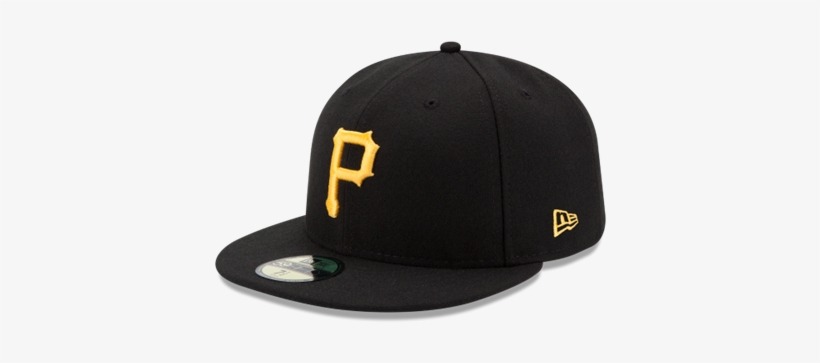 Men's Pittsburgh Pirates New Era Black Game Authentic - Pittsburgh Pirates Caps, transparent png download
