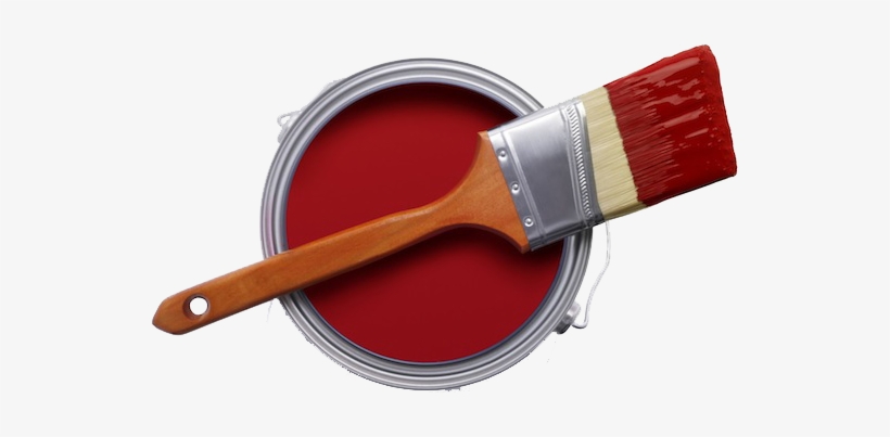 Click For $5 - Paint Can And Brush, transparent png download