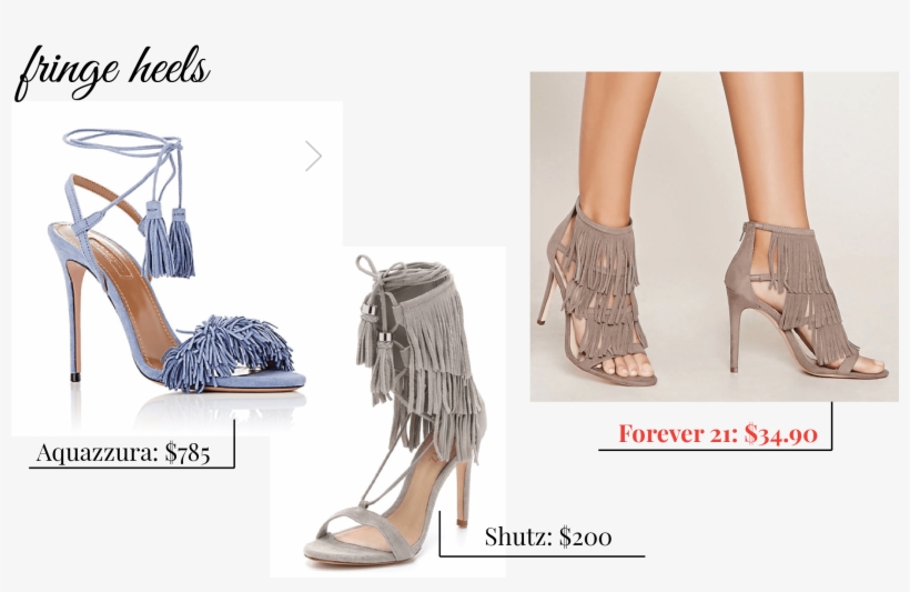 Fringe Is Still “in” In A Big Way - Basic Pump, transparent png download