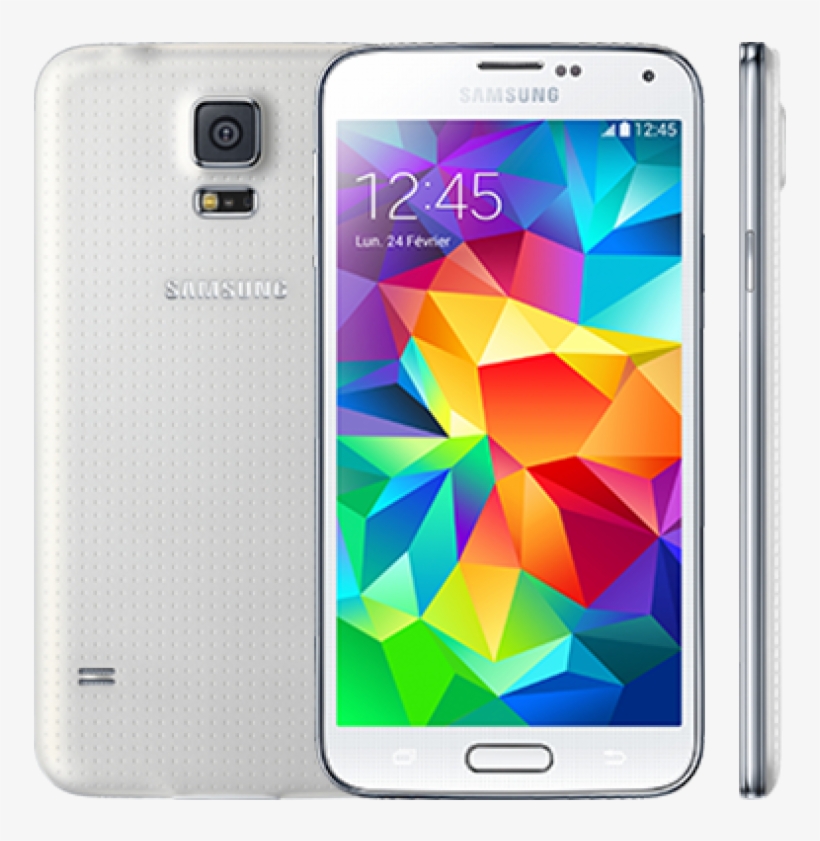 Samsung Galaxy S5 16go 7 Large - Samsung Galaxy S5 - 16 Gb - Unlocked - Gsm -, transparent png download