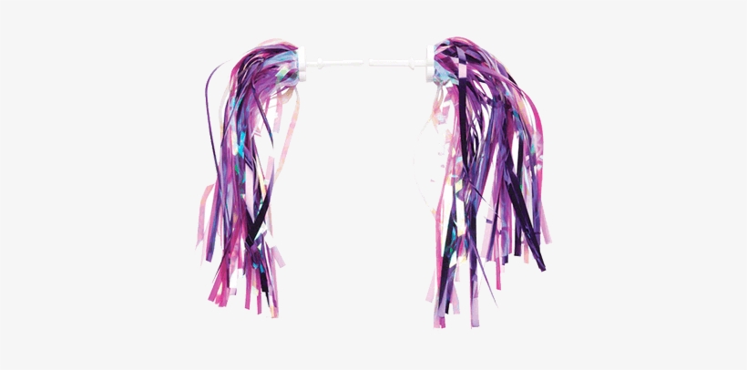 Kid's Bike Streamers - Purple Bike Streamers, transparent png download