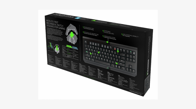 Razer Blackwidow Tournament Gallery 07 - Razer Blackwidow Tournament Ed. Stealth 2014 - Us, transparent png download