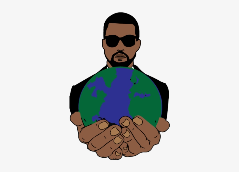 Kanye West's Handicapped Manners - Illustration, transparent png download