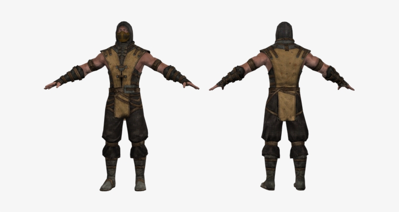 Download Zip Archive - Kano Mortal Kombat X Model, transparent png download