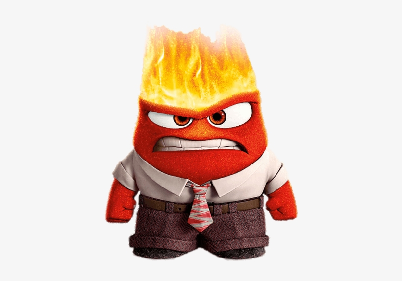 At The Movies - Advanced Graphics Disney Pixar Inside Out Anger Life, transparent png download