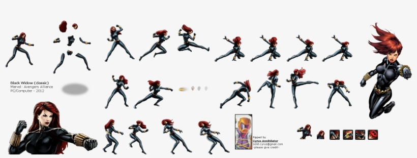 Black Widow Clipart Avengers Alliance - Avengers Alliance Black Widow, transparent png download