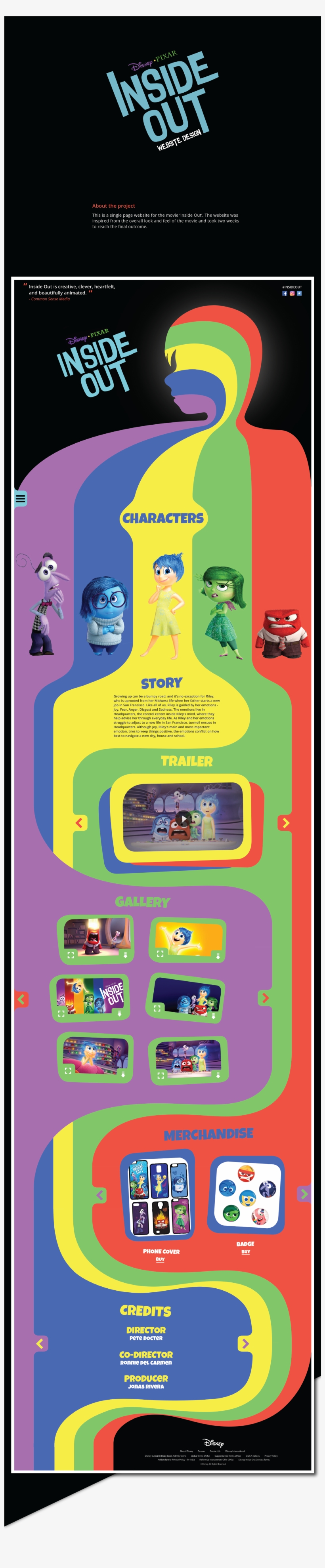 'inside Out' - Website Design - Mobile Phone, transparent png download