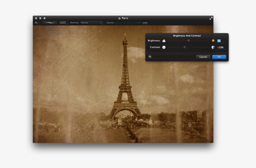 Pixelmator File - Eiffel Tower, transparent png download