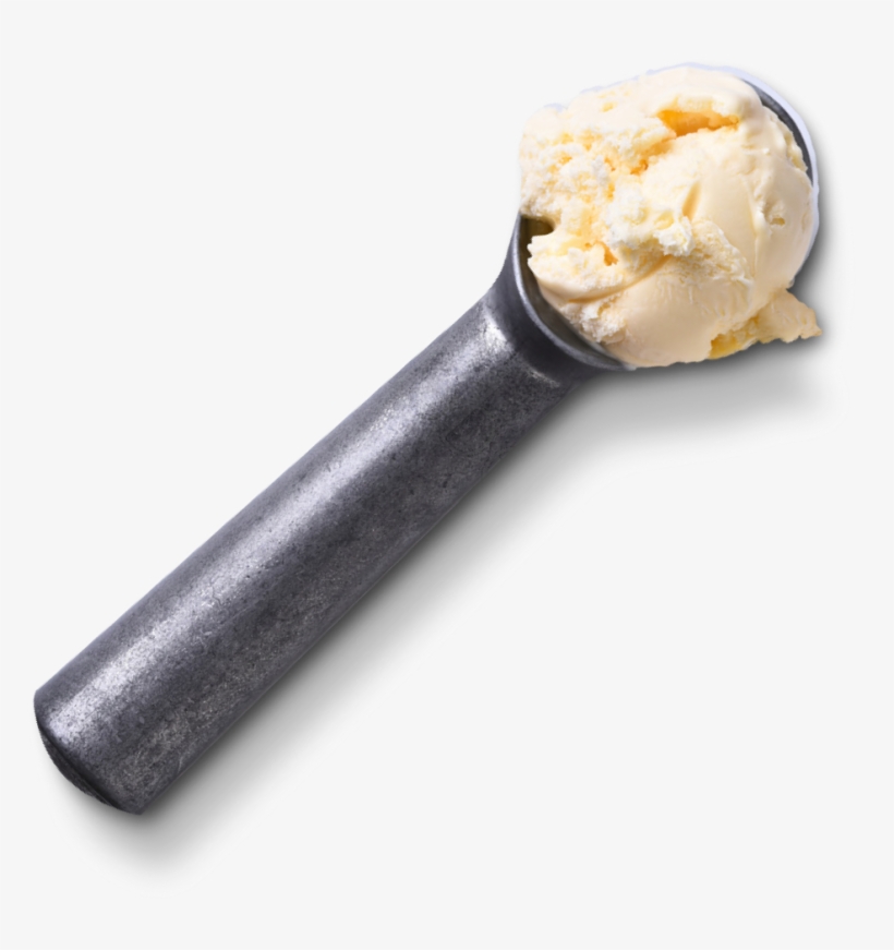Ice Cream Scoop - Ice Cream Scoop Top View Png Transparent PNG