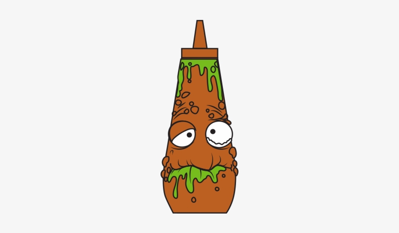 Chunky Chili Sauce Ct Art - Grossery Gang Spicy Chili, transparent png download