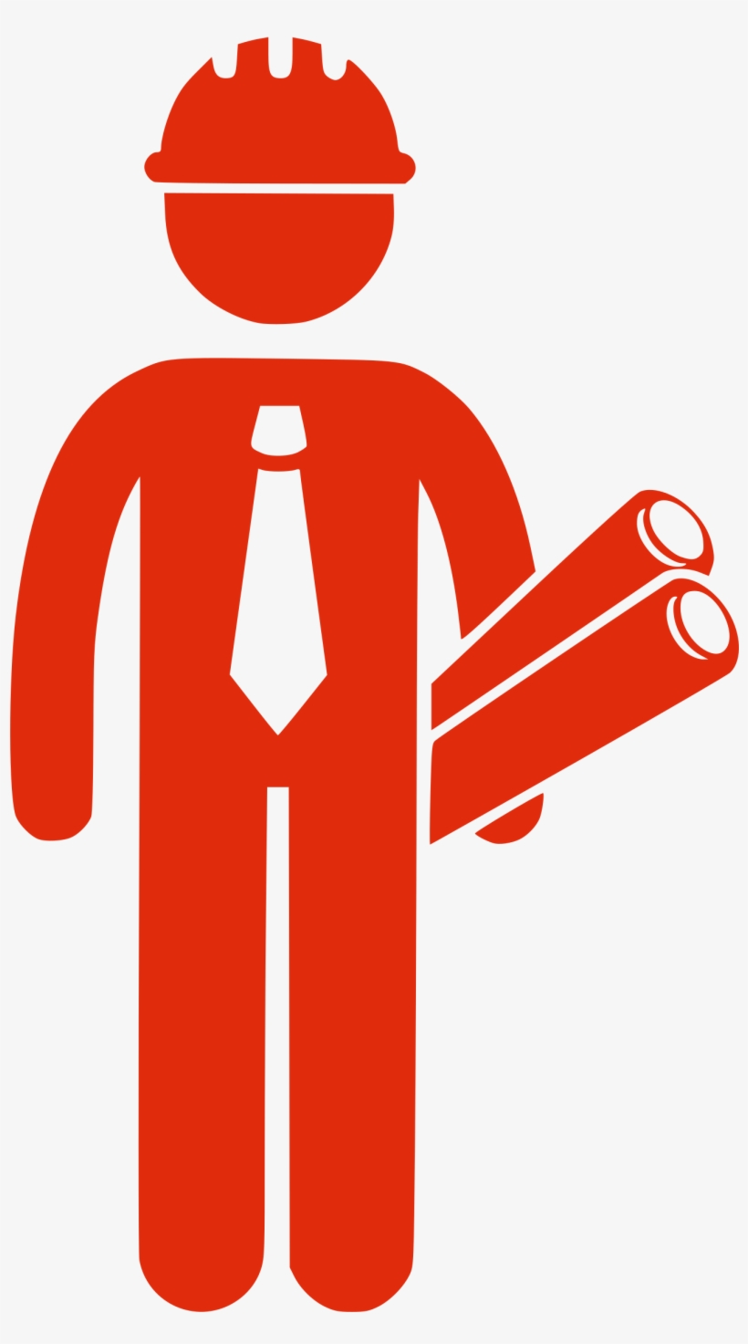 Open - Construction Worker Shower Curtain, transparent png download