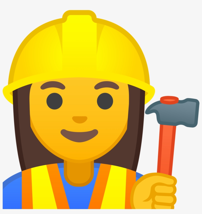 Download Svg Download Png - Worker Emoji, transparent png download