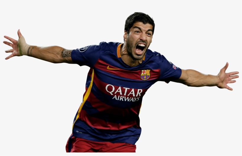 Luis Suárez Goal Running - Luis Suárez, transparent png download
