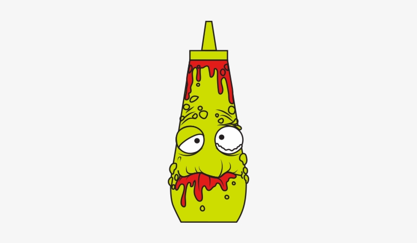 Chunky Chili Sauce Lime - Grossery Gang Awful Sauces, transparent png download