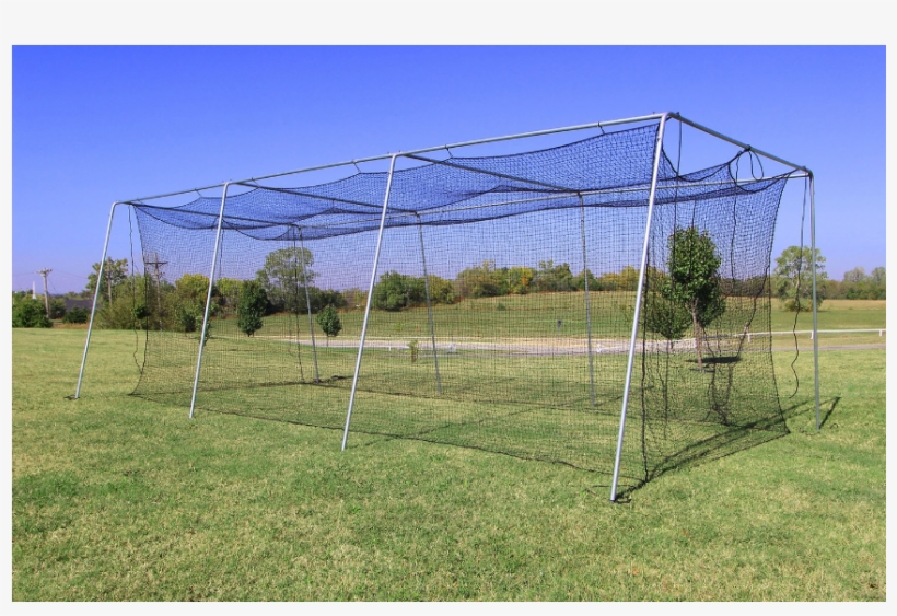 Cimarron - Cimarron 30x12x10 #24 Twisted Poly Batting Cage Net, transparent png download