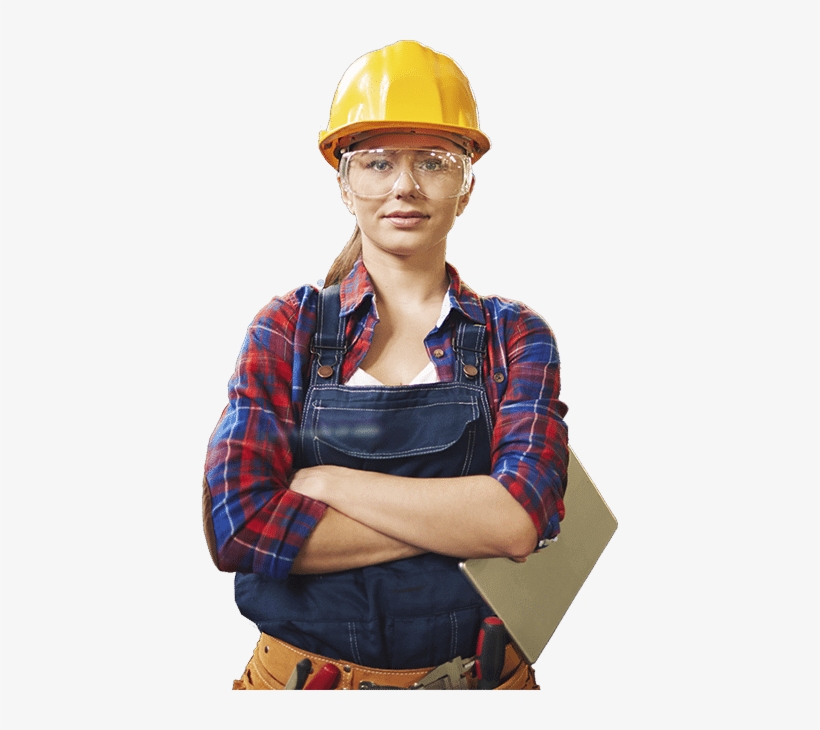 Corporate Health Group - Lady Construction Worker Png, transparent png download
