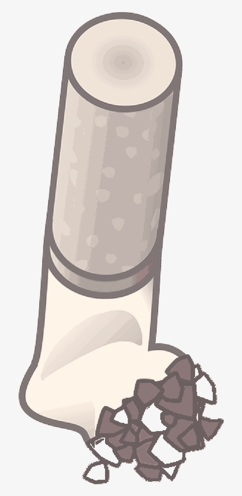 Cigarette Hand Transparent Png - Cigarette Butts Clipart, transparent png download