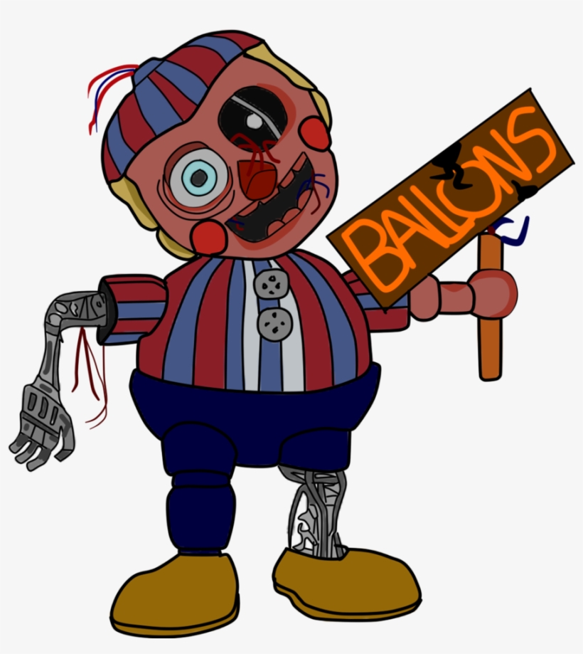 Withered Ballon Boy By J04c0 Withered Ballon Boy By, transparent png download