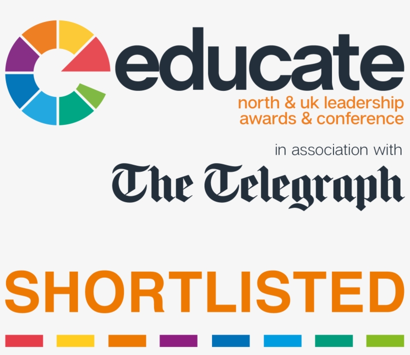 Educate North And Uk Leadership Awards Shortlist Badge, transparent png download