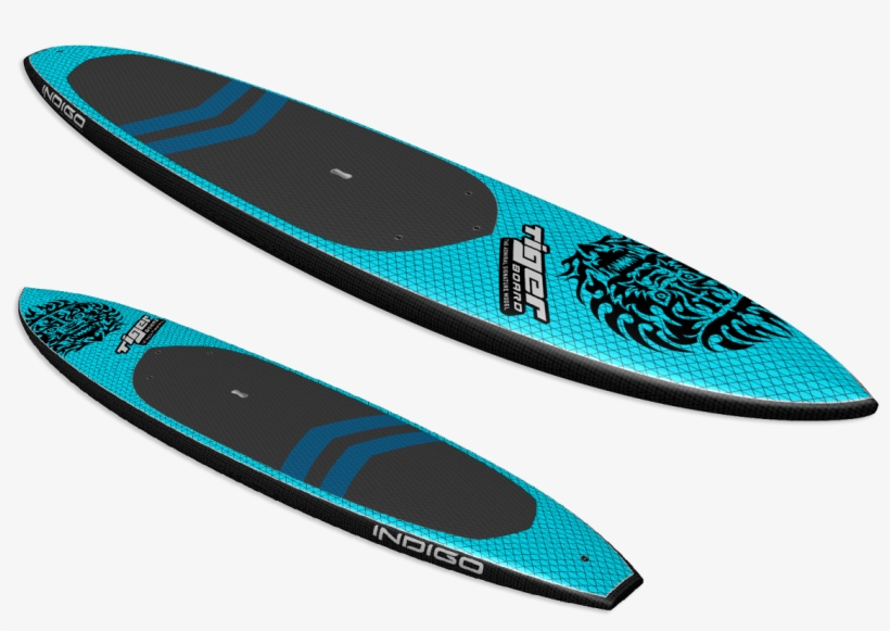 Touring Race Sup Board Indigo Tiger, transparent png download