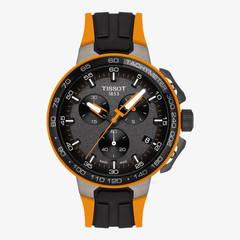 Tissot T-race Cycling Chronograph, transparent png download
