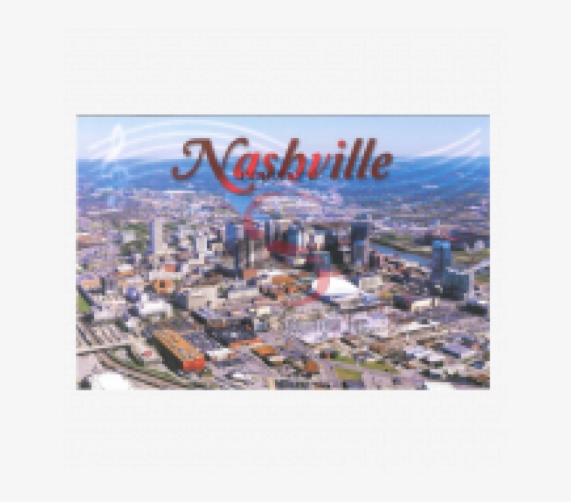 Nashville Postcard Pack- Aerial Day Gulch, transparent png download