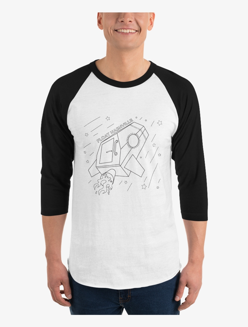 Rockettank1 Mockup Front Mens Whiteblack, transparent png download