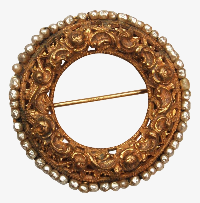 This Wonderful Vintage Brooch Is Marked With The Old, transparent png download