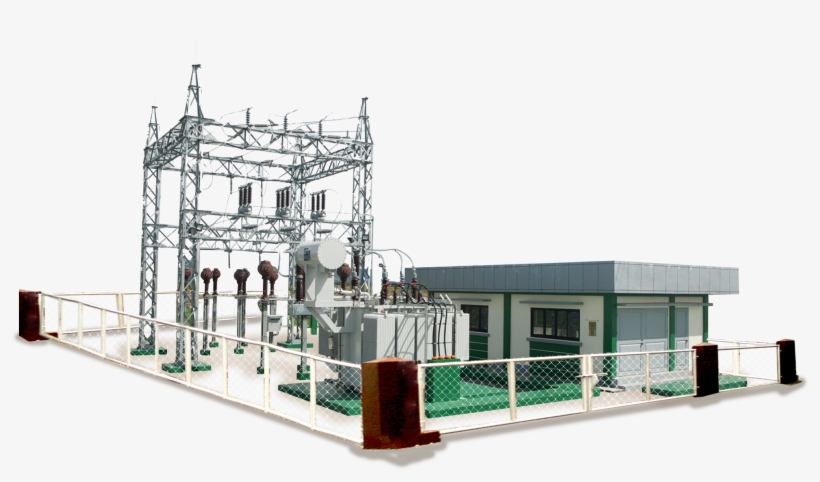 Substation And Power Distribution, transparent png download