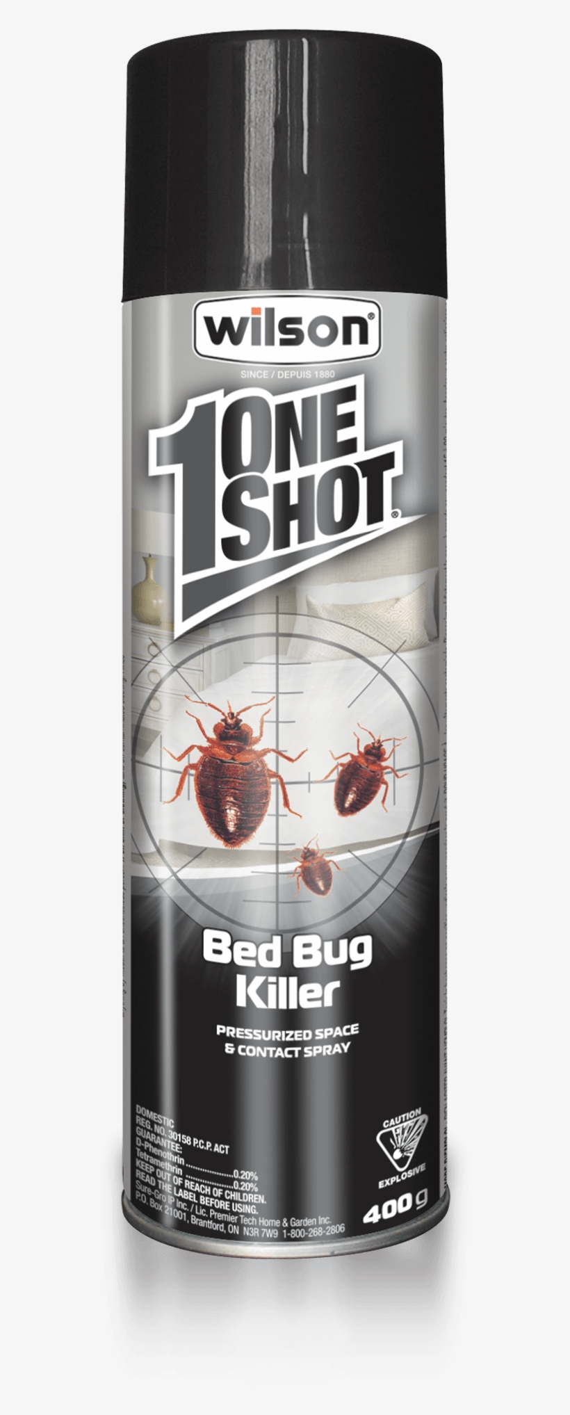 Wilson Oneshot Bed Bug Killer, transparent png download