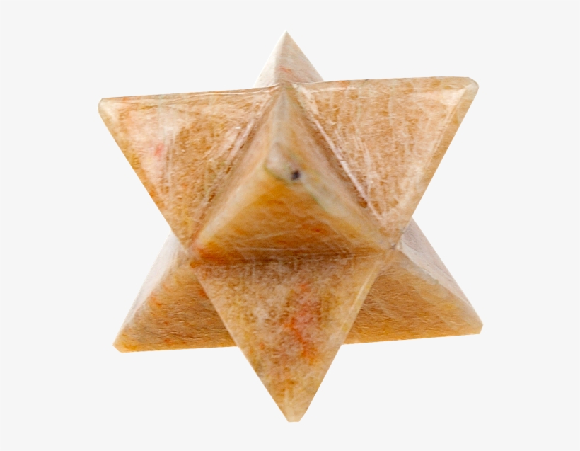 Etoile De Merkaba En Pierre De Lune Moonstone Merkaba, transparent png download