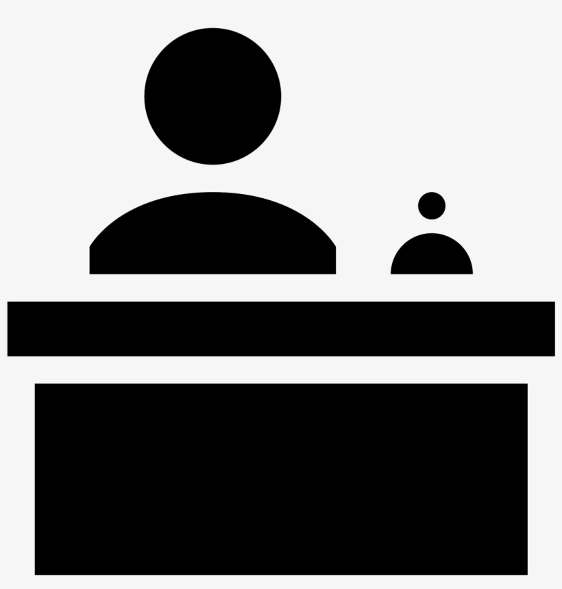 The Image Is A Large Desk With A Little Bell On The, transparent png download