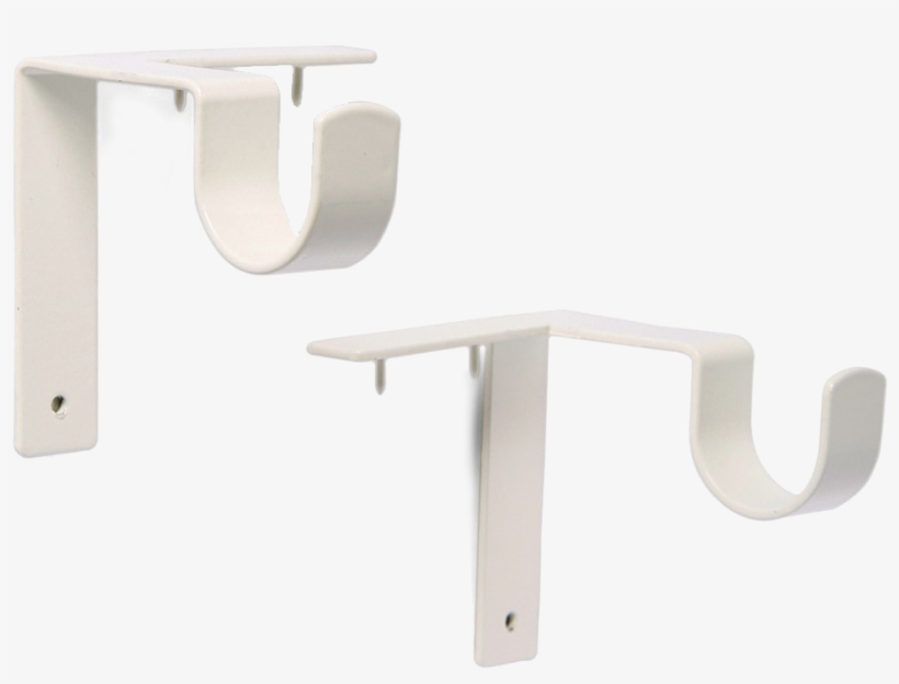 Single Curtain Rod Brackets, transparent png download
