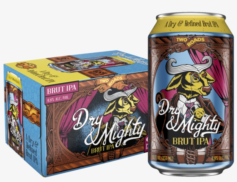 Two Roads Brewing Releases Dry & Mighty Brut Ipa, transparent png download