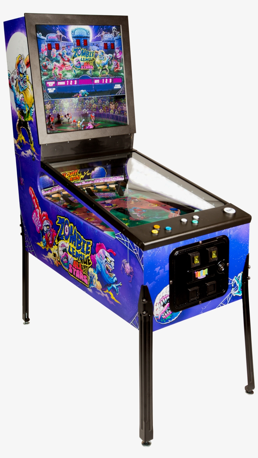 Valley Dynamo Zombie League All Stars Pinball Machine, transparent png download