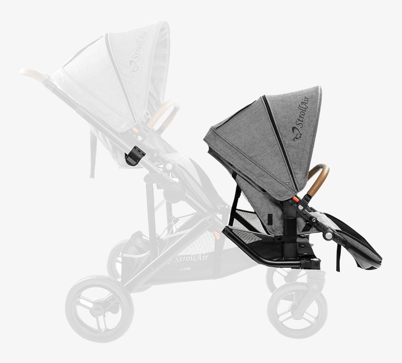 Tandem Double Stroller, transparent png download