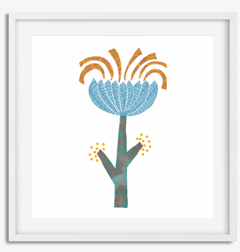 Flor Salvaje Frame, transparent png download