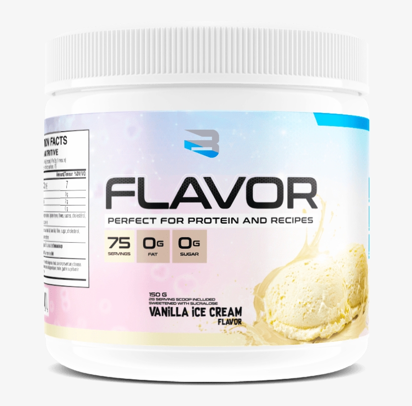 Flav Vanilla Ice Cream Min, transparent png download
