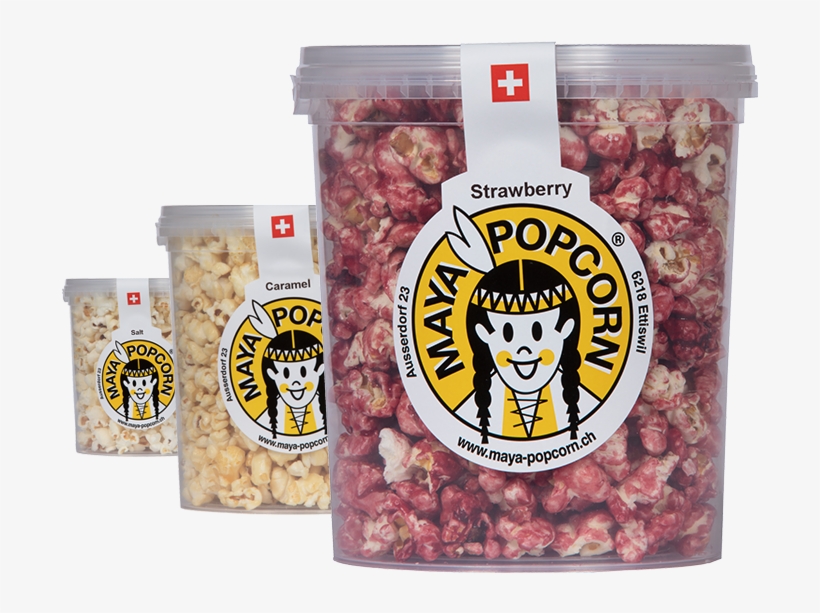 Strawberry Wonderfully Aromatic Strawberry Popcorn, transparent png download