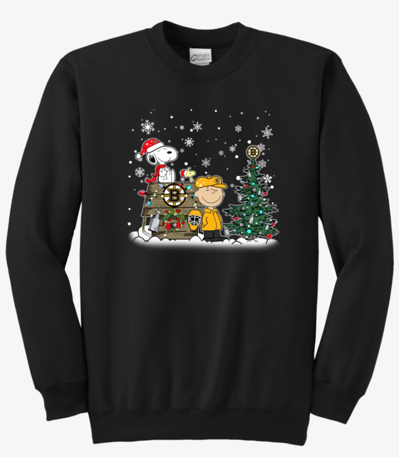 Nhl Boston Bruins Snoopy The Peanuts Movie Christmas, transparent png download