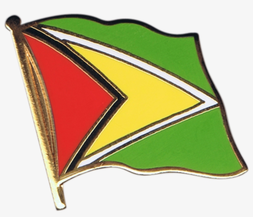 Guyana Flag Pin, Badge, transparent png download