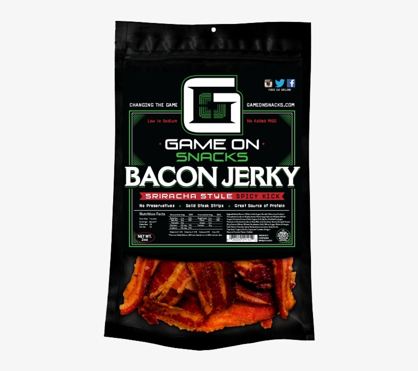Gos Baconjerky Srirachastyle, transparent png download
