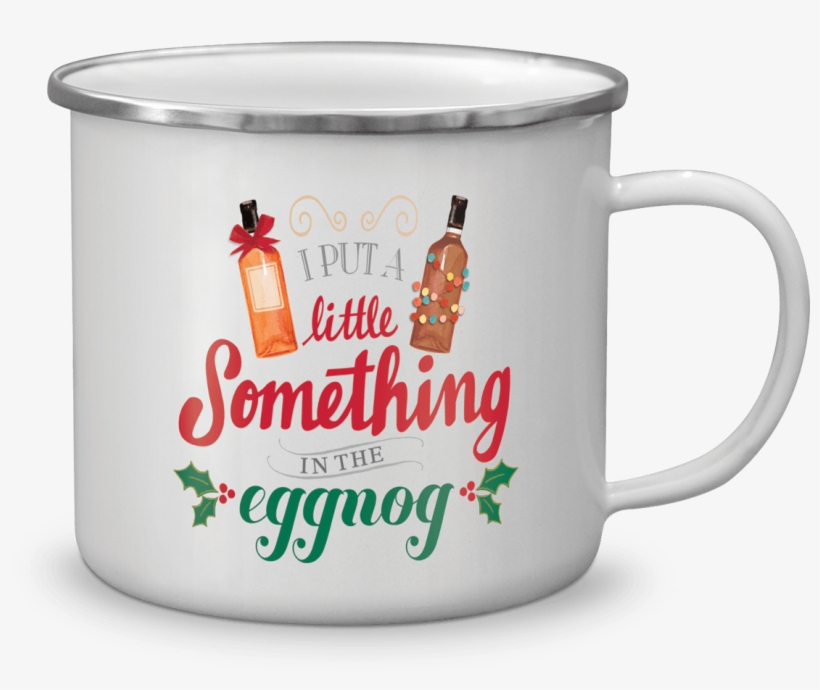 Eggnog Enamel Mug, transparent png download