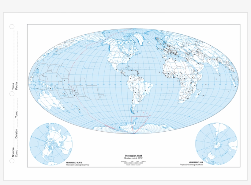 Globe World Map Aitoff Projection Map Projection, transparent png download