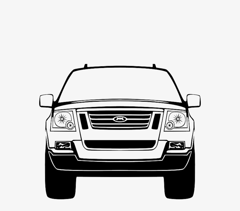 Coche De Frente Png, transparent png download
